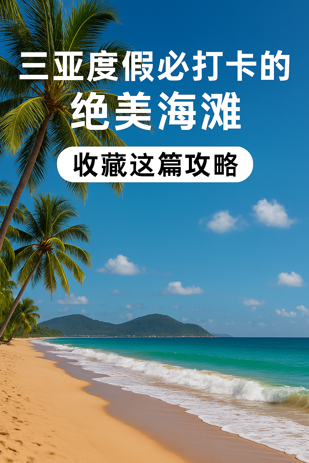 三亚度假必打卡的绝美海滩,收藏这篇攻略